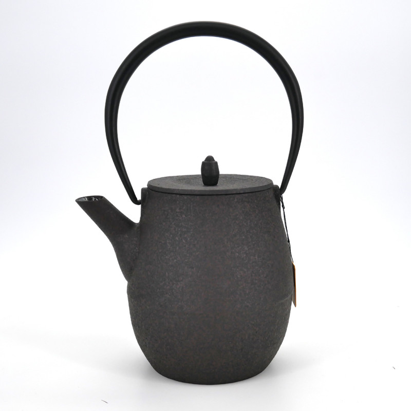 japanese high prestige brown cast iron teapot chûshin kôbô NATSUME