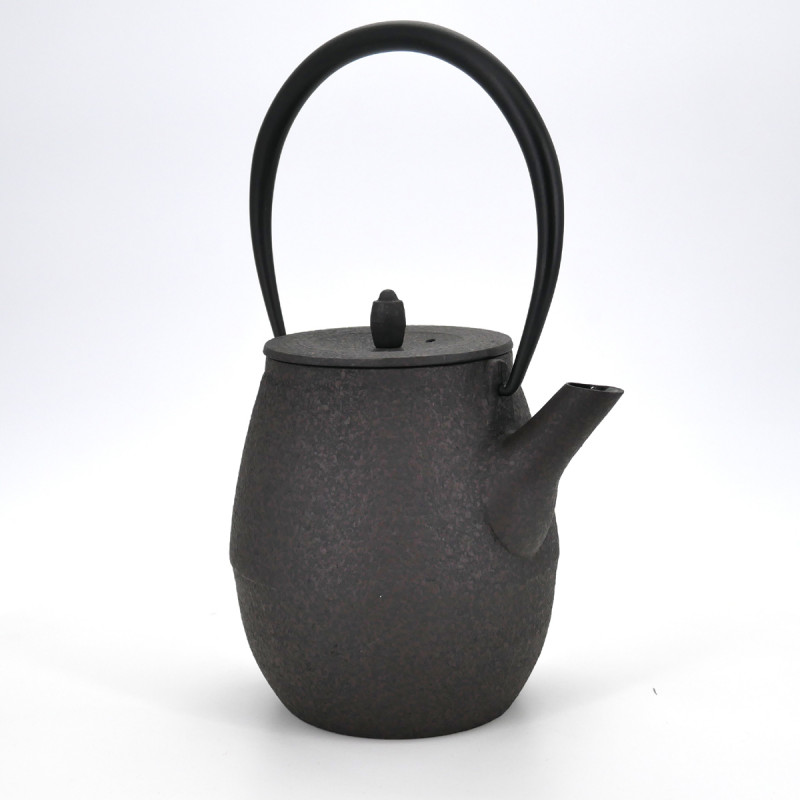 japanese high prestige brown cast iron teapot chûshin kôbô NATSUME
