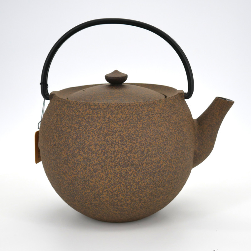 japanese round prestige cast iron teapot chûshin kôbô 0,4L MARUTAMA