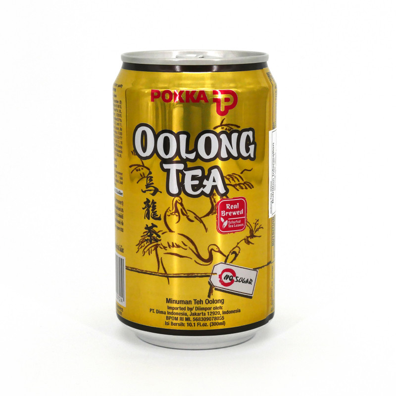 Oolong tea in a can - POKKA OOLONG TEA DRINK