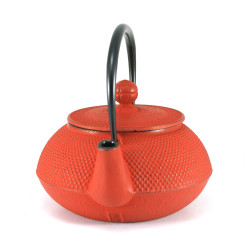 japanese Cast Iron Teapots IWACHU, arare, red, 0,8lt