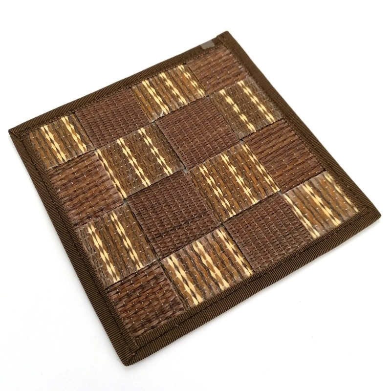 Square tatami trivet / teapot 16 x 16 cm, BAIKARA