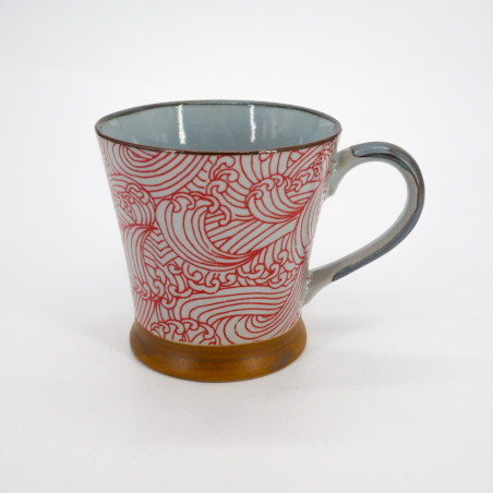 Tazza in ceramica giapponese ROSSA - REDDOHEDDO - daruma