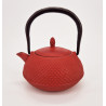 Blue cast iron teapot from Japan, enamelled, ROJI ARARE, 0.3lt