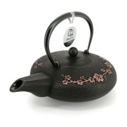 Japanese cast iron teapot - IWACHU WA-SAKURA- 0.6 lt - copper black