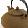 Japanese cast iron teapot - WAZUQU ITOME - 0.7lt - brown