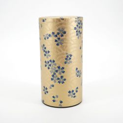 Goldene japanische Teekiste aus Washi-Papier - KINSAKURA - 200gr