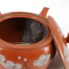 Japanese terracotta tokoname kyusu teapot - TOKONAME UME