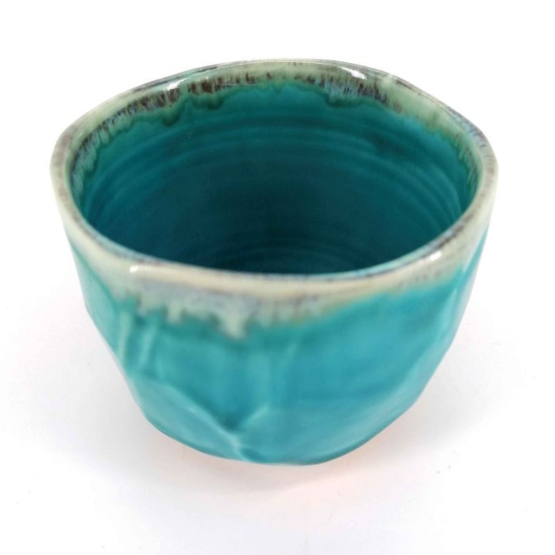 Keramikschale für Teezeremonie, Ozeanblau - KAIYO