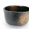 Black ceramic bowl for tea ceremony - EREGANTONA KURO