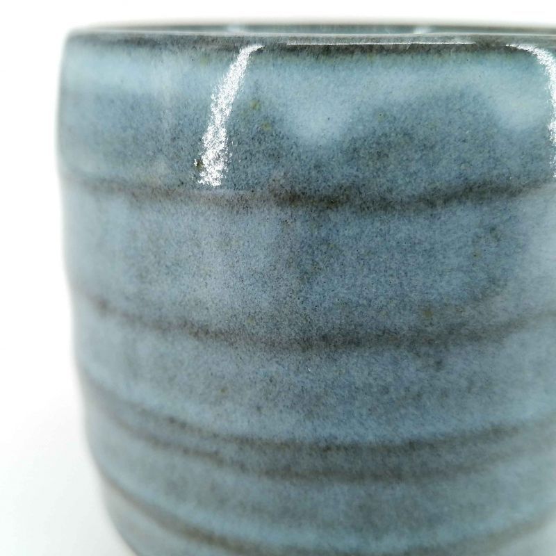 Taza de té de cerámica japonesa, tonos de azul - NYUANSU