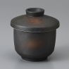 Japanese Chawanmushi tea bowl with lid, KAPPU