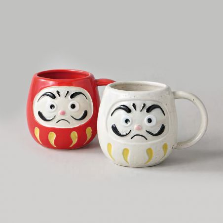 Dúo de tazas japonesas Daruma- DARUMA