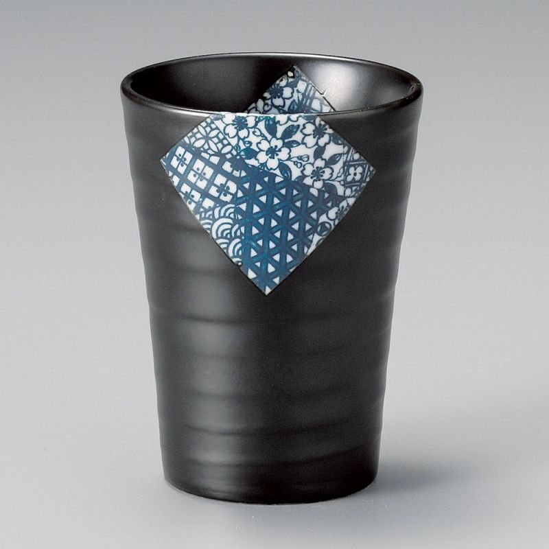 juego de té de cerámica mazagran negro japonés 282504478