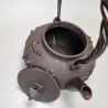 Japanese cast iron kettle with Crane pattern, 1.5 lt, TSURU