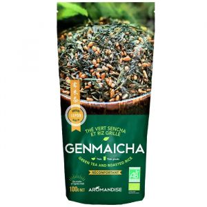 Tè verde biologico bancha hojicha grigliato, 40g - GURRIDO