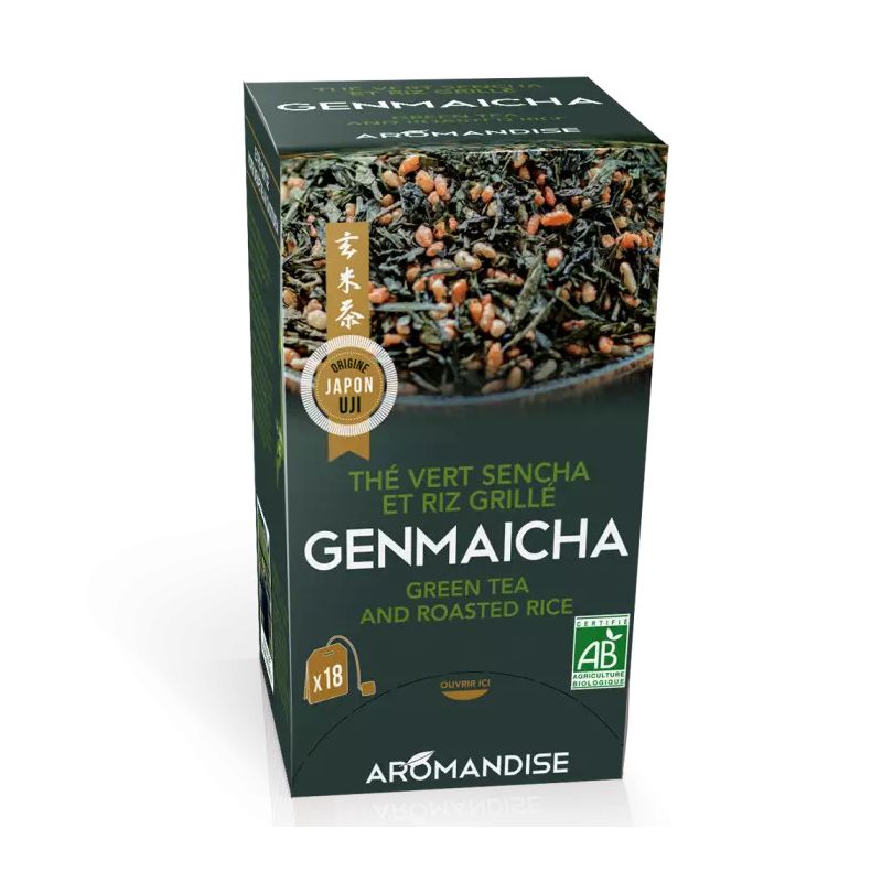Organic Sencha green tea in bags - TIBAGGU