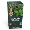 Thé vert Bio Sencha et Menthe en infusettes- MINTO