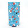 Blaue japanische Teekiste aus Washi-Papier - KINGYO - 200gr