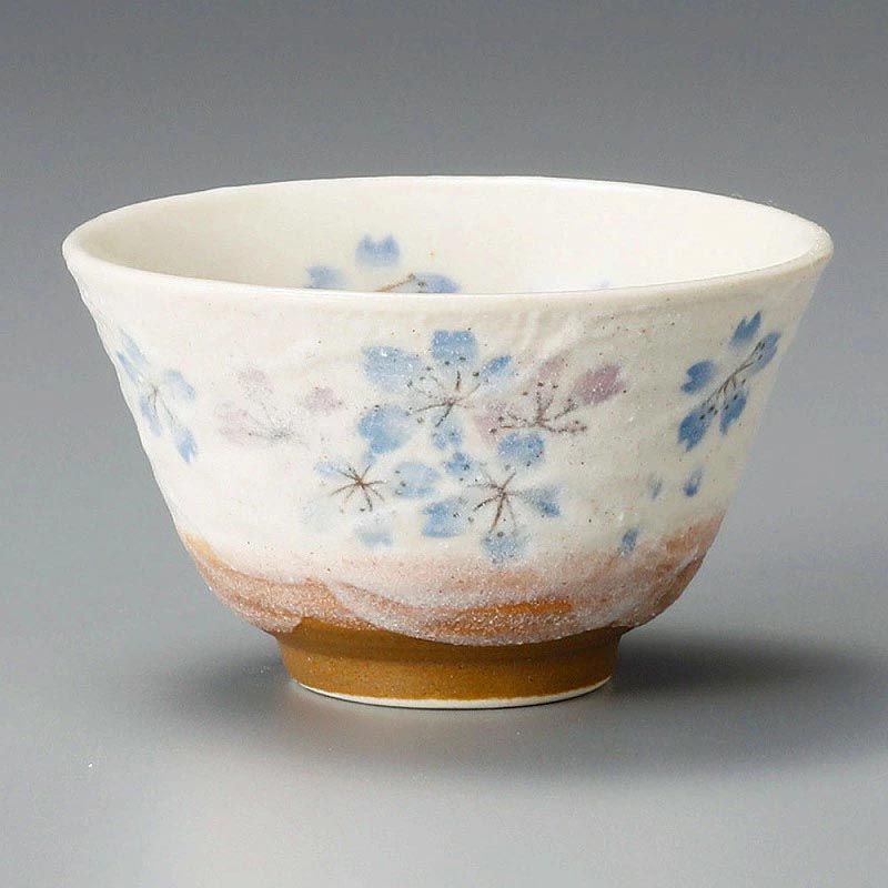 Taza de té de cerámica japonesa - SAKURA AO