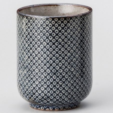 Tazza da tè giapponese in ceramica blu - KANOKO