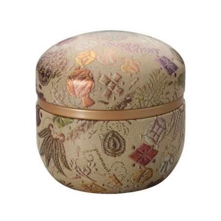 Carrito de té japonés de metal beige, SUZUKO TAMAORI, 150 g