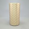 Japanese gold tea box in washi paper - ASANOHA - 200gr