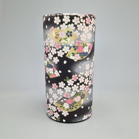 Caja de té negro japonés en papel washi - SAKURA - 200gr